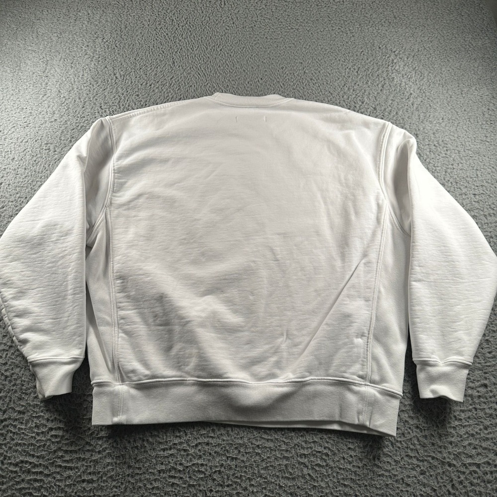 Yellow Label Boston‎ Celtics Sweatshirt Size M White Crewneck Green Graphic Rare - Picture 6 of 12